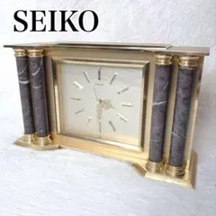【動作確認済】SEIKO セイコー QY314G 置時計 昭和レトロ JAPANのサムネイル