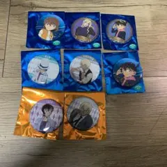 名探偵コナン 缶バッジ 黒鉄 メタリック缶バッジ