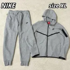 NIKE ナイキ テックフリース セットアップ ウィンドランナー グレー NIKE テックフリース グレー セットアップ