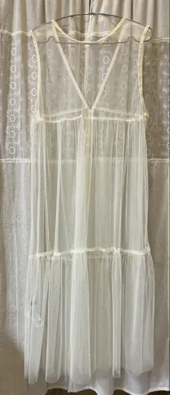 SM2 チュール前後2wayワンピース