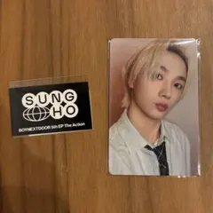 BOYNEXTDOOR ソンホ トレカ the action 特典