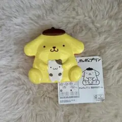 【新品未使用】ポムポムプリン イエロープラスチックケース 絵合わせゲーム