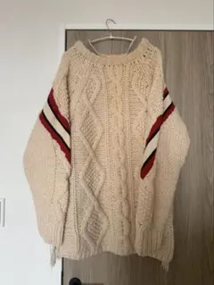 FACETASM ケーブルニットセーター