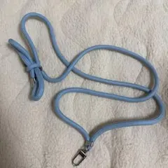 ライトブルー スマホショルダーストラップ