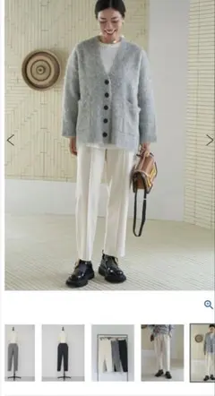 bow.a ボウエー 水際 TAPERED PANTS ネイビー - メルカリ