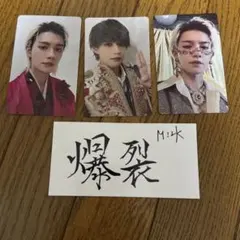 M!LK 佐野勇斗 トレカ セット ステッカー