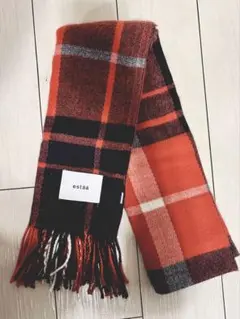 seyto セイト ニット マフラー オレンジ 定価1.6万 完売品‼️ カシミヤ