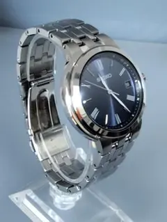 電波ソーラー、美品】SEIKO セイコー 青針 7B42-0AL0 - メルカリ