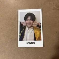 iiONDO はつ恋チェキ風ソロカード 宮本琉成