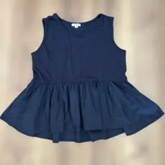 a.v.v ネイビー フリルタンクトップ 150のサムネイル