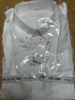 ユニクロ UNIQLO ファインクロスドビーシャツ M
