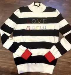 ストライプセーター LOVE archi 96