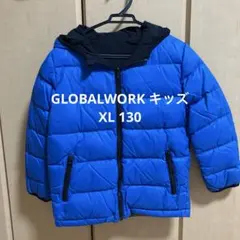 GLOBALWORKキッズ リバーシブルダウンジャケット XL 130