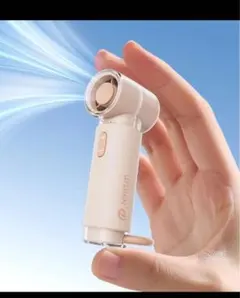 ハンディファン 携帯扇風機 手持ち扇風機 3000ｍAh大容量 ピンク