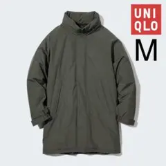 美品 UNIQLO 防風パデッドコート M ユニクロ メンズ レディース