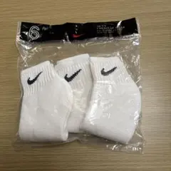 Nike コットン クォーターソックス 3足セット