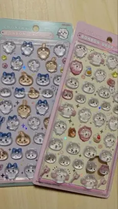 ボンボンドロップシール ちいかわ & ちいかわ×ハチワレ×うさぎ