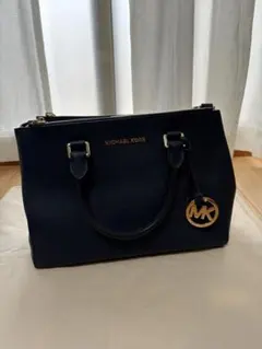 MICHAEL KORS ネイビー ハンドバッグ