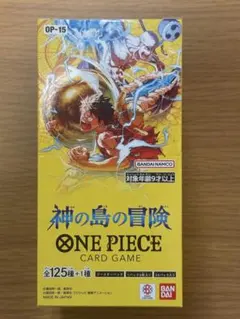 神の島の冒険 1BOX ワンピ　ワンピースカード