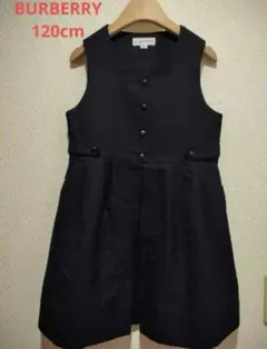 BURBERRY　120cm ワンピース　バーバリー　紺色