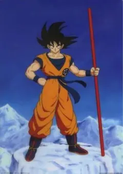 【激レア】映画　ドラゴンボール超　孫悟空　アートポスター(プラ製)　鳥山明