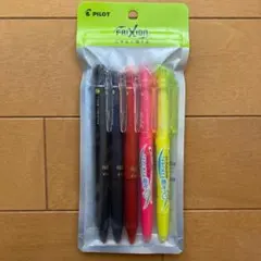 PILOT フリクション + 蛍光ペン（計5本セット）のサムネイル