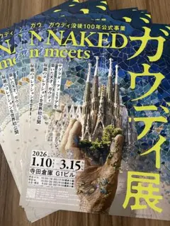 ガウディ展 フライヤー 東京版 10枚セットのサムネイル