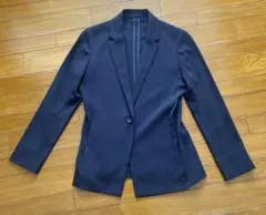 ALPHA CUBIC ネイビー　 テーラードジャケット　トップス　スーツ