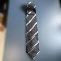 アルマーニコレツォーニ　シルクネクタイ　ストライプ
