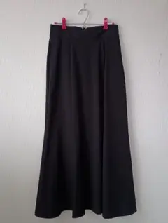 GLOBAL WORK　黒 マーメイドスカート 　ジッパー付き