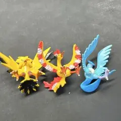 三鳥　サンダー ファイヤー フリーザー フィギュア 3体セット