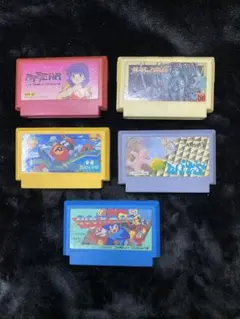 ファミコンソフト　カセットのみ５本セットまとめ売り