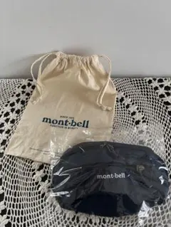 【新品】mont-bell モンベル デルタガセットポーチ 巾着袋付 ネイビーのサムネイル