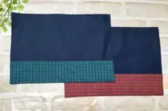 ハンドメイド＊ランチマット　デザインB2枚組　入園入学　ファミリアお好きな方