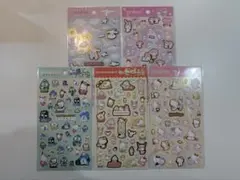 サンリオ 箔押しシール 5枚セット ダイソー