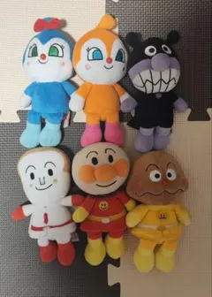 アンパンマン　ぬいぐるみ　6体セット