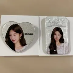 ルセラフィム　EASY CRAZY HOT ポップアップ 缶バッジ　カズハ