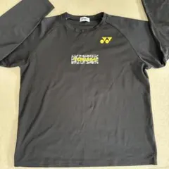YONEX バドミントンTONAMI運輸 長袖シャツ ブラック
