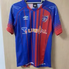 【美品】FC東京 2015 ホーム ユニフォーム アンブロ Sサイズ 背番号無し