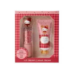 【再入荷】 ハローキティ リップクリーム&ハンドクリームセット(くまモチーフ)