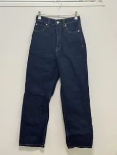 ダークブルー ストレートデニム(GRL)