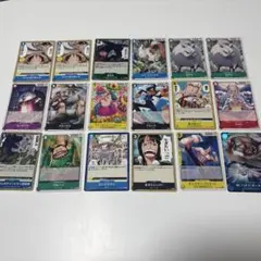 ONE PIECEカードゲーム まとめ売り18枚