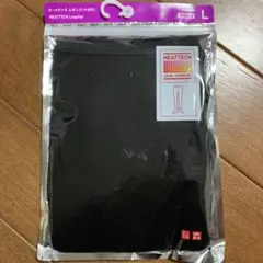 UNIQLO レディース　ヒートテック レギンス 十分丈　Lサイズ ブラック