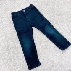 〈 EDWIN エドウィン 〉ブラック デニムパンツ ジーパン 100 古着⭐️のサムネイル