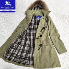 BURBERRY BLUE LABEL バーバリーブルーレーベルモッズコート美品 2025年最新】BURBERRY BLUE LABEL レディース モッズコートの
