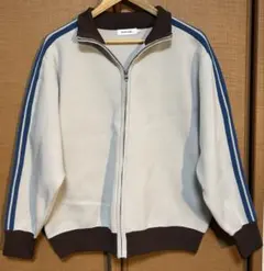 niko and... ライン入りニットトラックジャケット