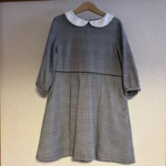 B:MING BY BEAMS チェック柄ワンピース 130