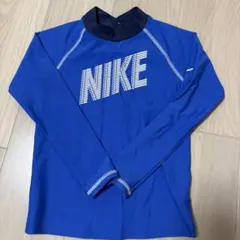 美品★NIKE ラッシュガード 青　120