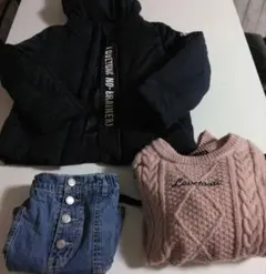 Lovetoxic ジャケット・セーター・デニムセット S