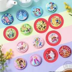 ディズニー刺繍缶バッジ2